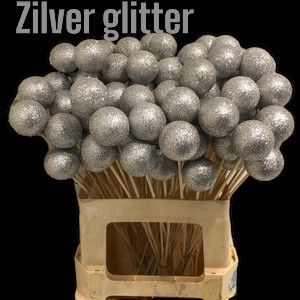 Kerstbal Op Stok H%