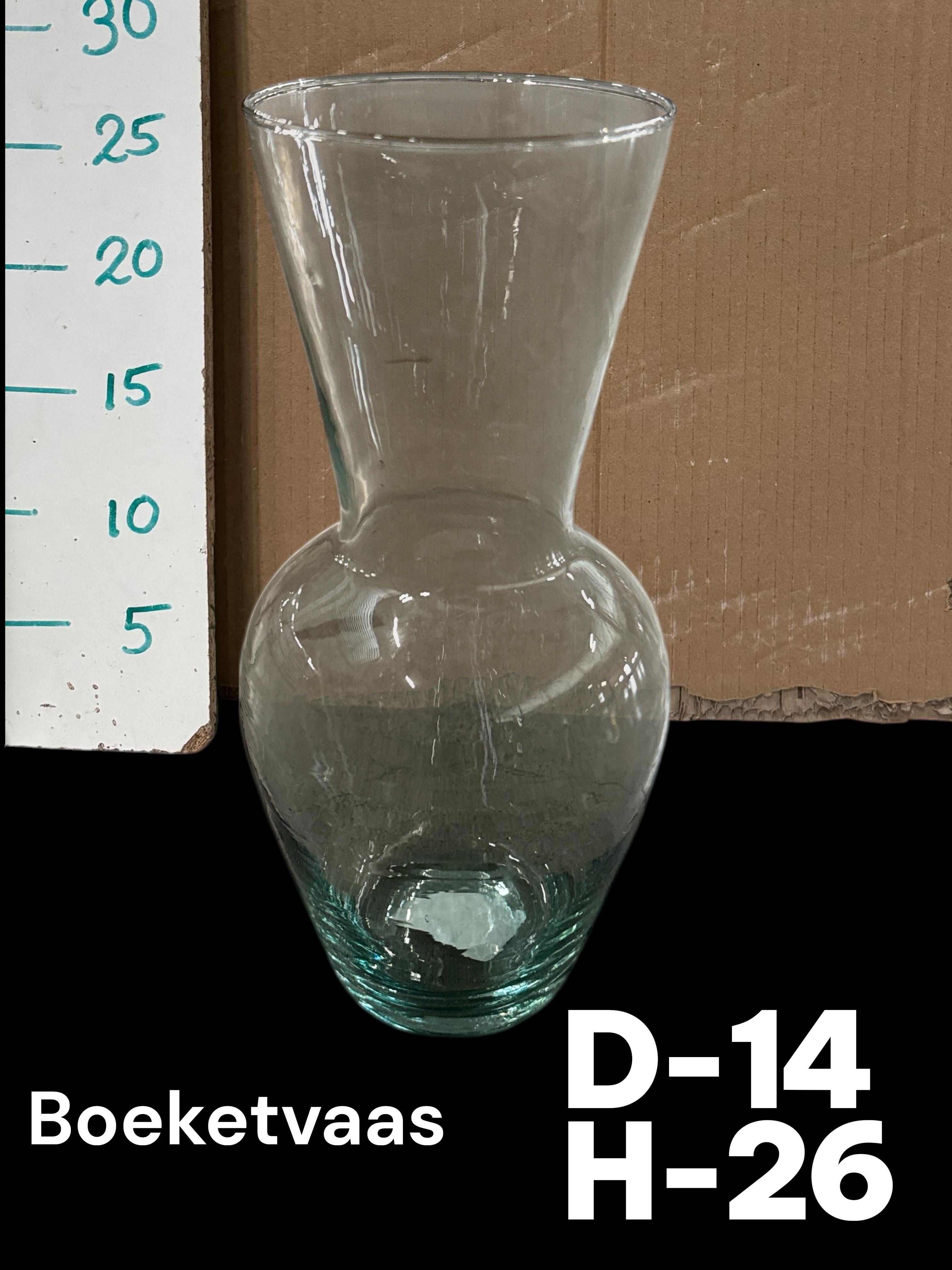 Glazen vaas H% - Vazen