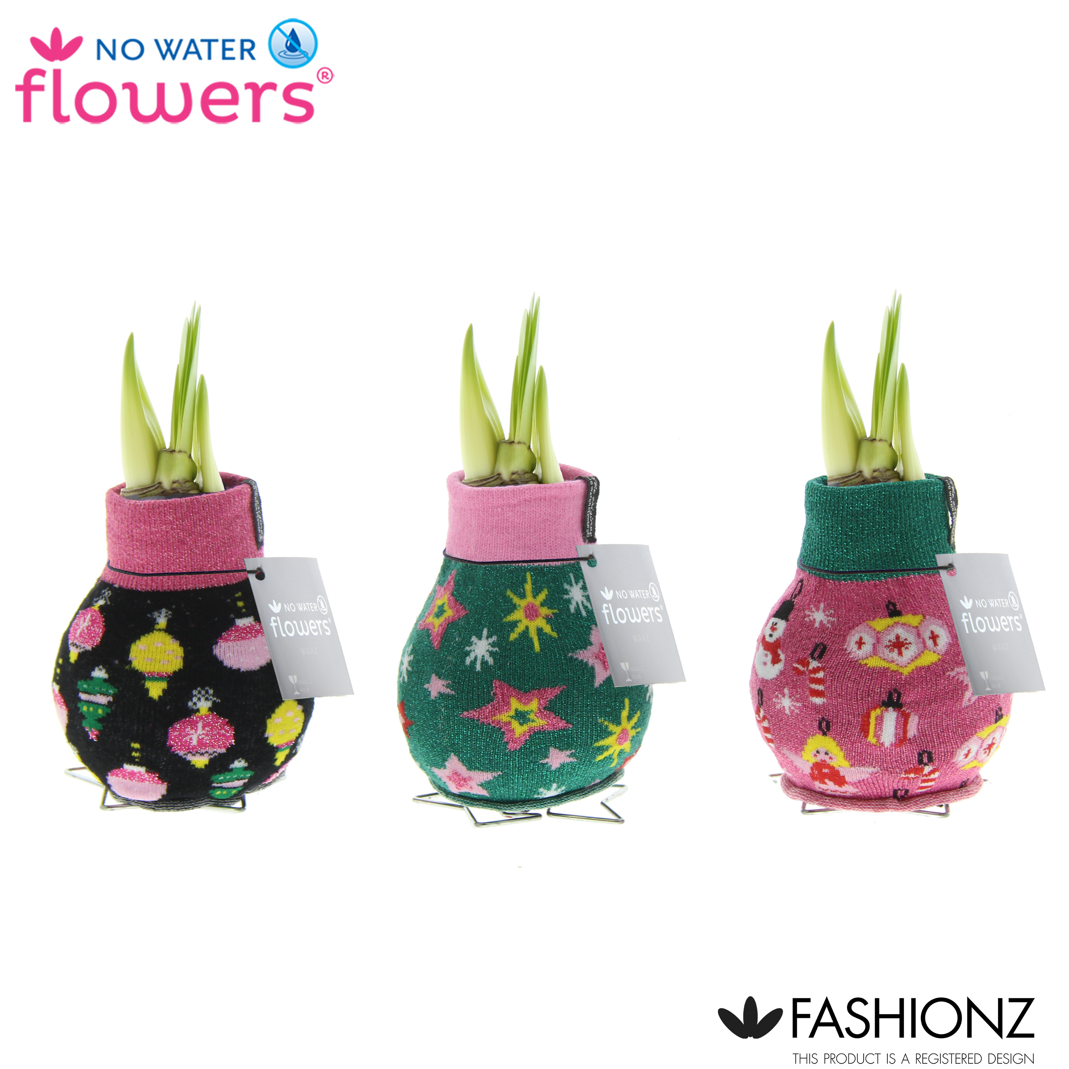 Picture of No Water Flowers® Fashionz Patternz Disco 15CM